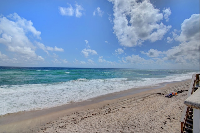 3546 S Ocean Blvd Unit 203, South Palm Beach, FL 33480 - water view featuring local beach