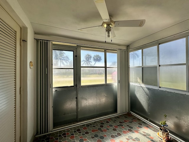 2842 Crosley Dr W Unit B, West Palm Beach, FL 33415 - unfurnished sunroom with healthy amount of natural light