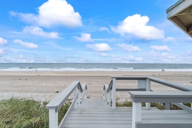 5505 N Ocean Blvd Unit 13-105, Ocean Ridge, FL 33435 - water view featuring nearby beach
