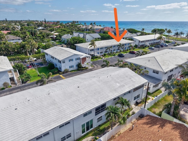 5505 N Ocean Blvd Unit 13-105, Ocean Ridge, FL 33435 - aerial view of a nearby body of water