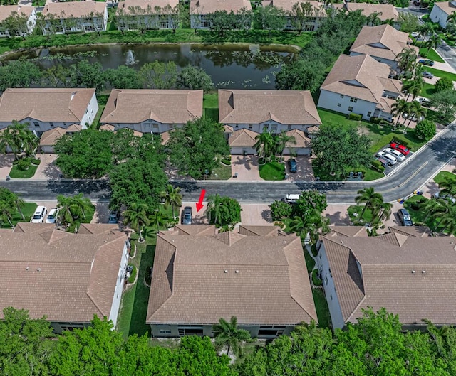 7886 Laina Ln Unit 2, Boynton Beach, FL 33437 - aerial perspective of suburban area with a nearby body of water