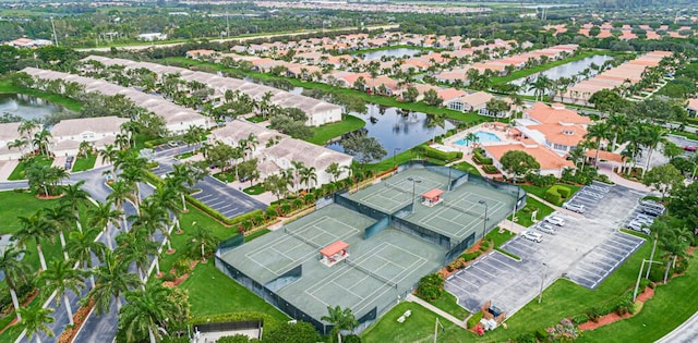 7886 Laina Ln Unit 2, Boynton Beach, FL 33437 - aerial perspective of suburban area featuring a nearby body of water