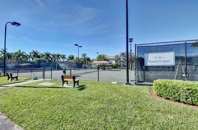 7886 Laina Ln Unit 2, Boynton Beach, FL 33437 - view of tennis court