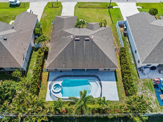 4672 SW Wade Dr, Port Saint Lucie, FL 34953 - view of subject property with a pool