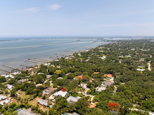 10 Copaire Rd, Sewalls Point, FL 34996 - aerial view of residential area with a large body of water
