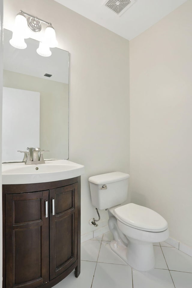 4667 SW 12th Ct, Deerfield Beach, FL 33442 - bathroom with toilet, baseboards, vanity, and tile patterned flooring