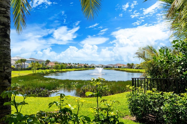 12277 Waterstone Cir, Palm Beach Gardens, FL 33412 - water view with nearby suburban area