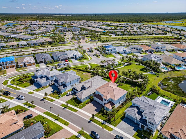 12277 Waterstone Cir, Palm Beach Gardens, FL 33412 - aerial view of residential area with a nearby body of water