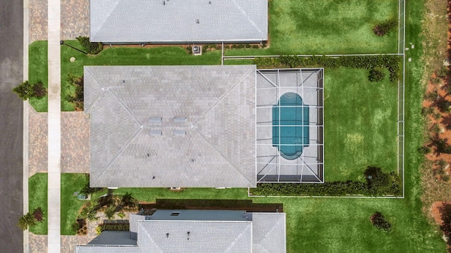 10621 SW Morning Glory Dr, Port Saint Lucie, FL 34987 - view from above of property