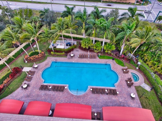 7181 Veneto Dr, Boynton Beach, FL 33437 - view of community pool