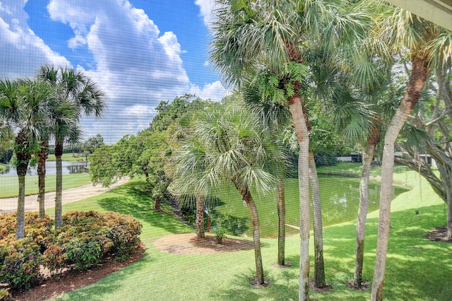18 Westgate Ln Unit 18F, Boynton Beach, FL 33436 - view of property's community featuring a water view and a yard