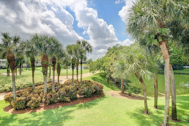 18 Westgate Ln Unit 18F, Boynton Beach, FL 33436 - surrounding community with a lawn