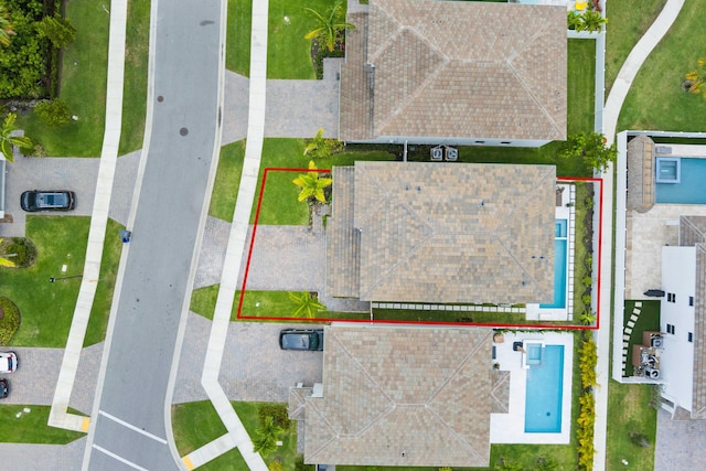 7102 Rockwood Rd, Jupiter, FL 33458 - aerial view of property's location with property parcel outlined