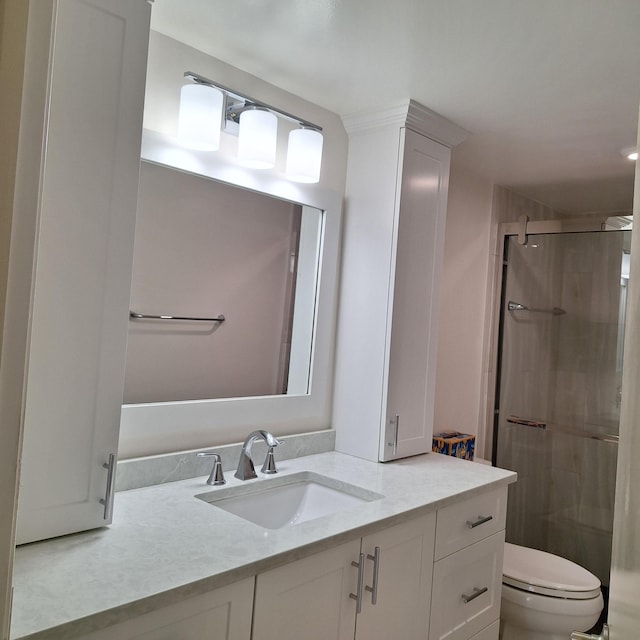 10231 N Circle Lake Dr Unit 101, Boynton Beach, FL 33437 - bathroom featuring vanity and a stall shower