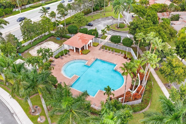 3769 Pebblebrook Ct, Coconut Creek, FL 33073 - drone / aerial view of a pool area