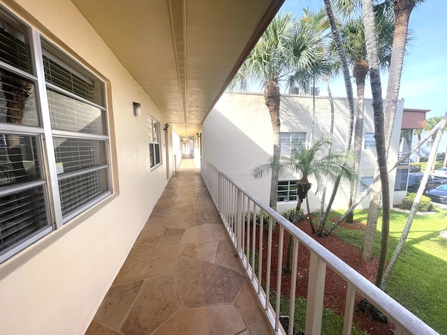 222 Piedmont E, Delray Beach, FL 33484 - view of patio / terrace with a balcony