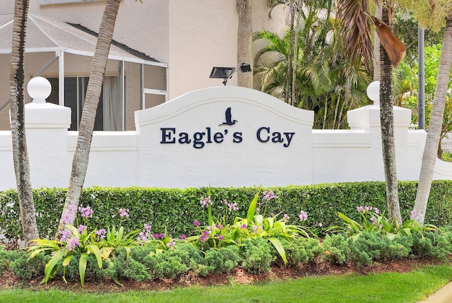 5814 Eagle Cay Ln, Coconut Creek, FL 33073 - view of community / neighborhood sign