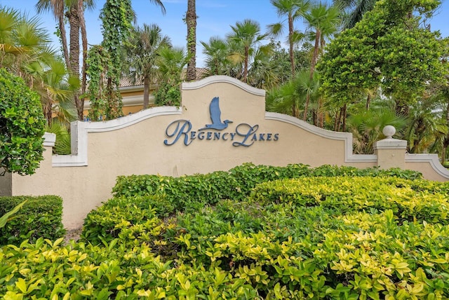 5814 Eagle Cay Ln, Coconut Creek, FL 33073 - view of community sign