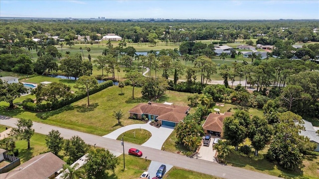5706 Eagle Dr, Fort Pierce, FL 34950 - aerial view of residential area featuring a nearby body of water