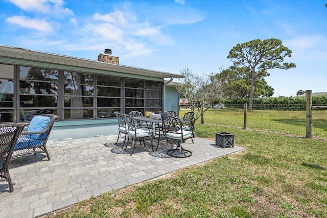 5706 Eagle Dr, Fort Pierce, FL 34950 - view of patio / terrace
