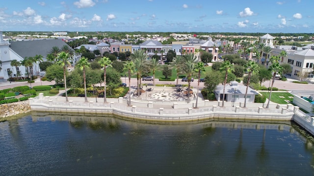 10581 SW Stratton Dr, Port Saint Lucie, FL 34987 - aerial perspective of suburban area with a nearby body of water