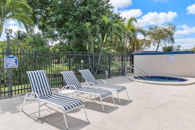 7678 Courtyard Run W, Boca Raton, FL 33433 - view of patio