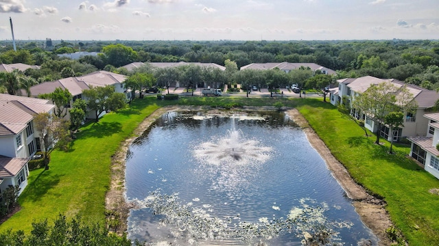 6365 Bella Cir Unit 705, Boynton Beach, FL 33437 - aerial view of residential area with a nearby body of water
