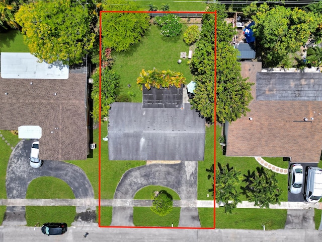 8650 NW 29th St, Sunrise, FL 33322 - aerial overview of property's location featuring property parcel outlined