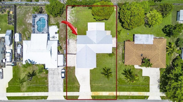 2569 SE Grand Dr, Port Saint Lucie, FL 34952 - view of property location with property parcel outlined