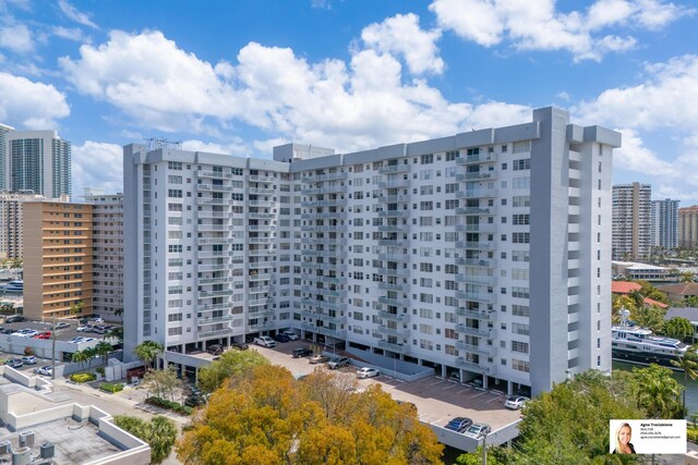 137 Golden Isles Dr Unit 804, Hallandale Beach, FL 33009 - view of building exterior featuring a view of city
