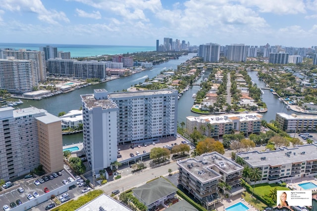 137 Golden Isles Dr Unit 804, Hallandale Beach, FL 33009 - view of urban area featuring a large body of water