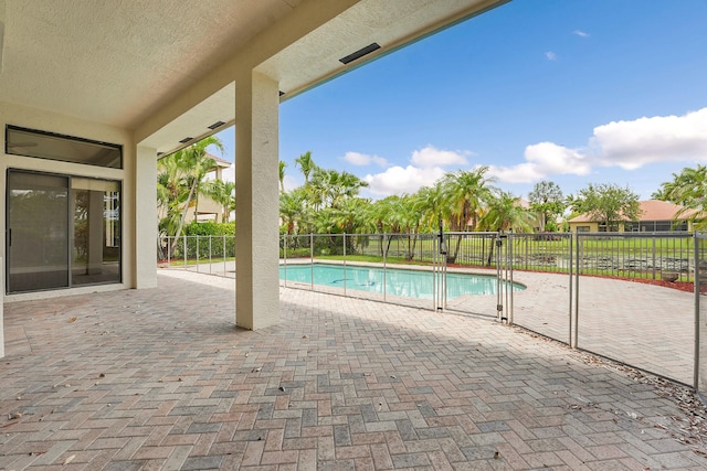 10523 Vignon Ct, Wellington, FL 33449 - view of pool with a patio area