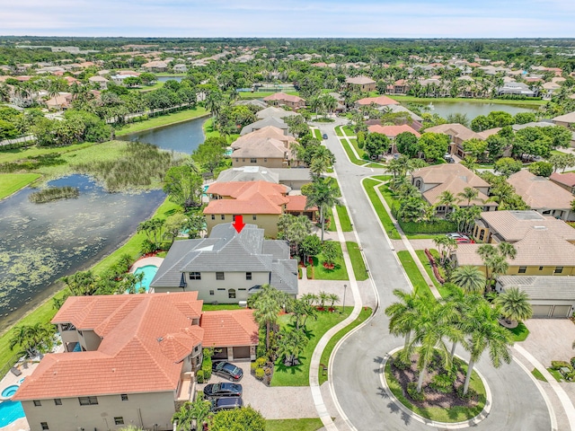 10523 Vignon Ct, Wellington, FL 33449 - aerial perspective of suburban area featuring a nearby body of water
