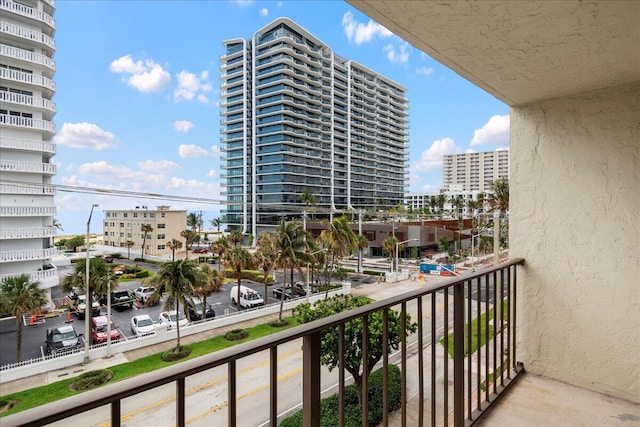 1009 N Ocean Blvd Unit 510, Pompano Beach, FL 33062 - balcony featuring a city view