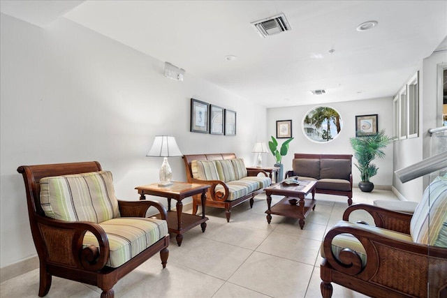 1009 N Ocean Blvd Unit 510, Pompano Beach, FL 33062 - living room featuring light tile patterned flooring