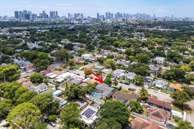 1045 NW 47th Ter, Miami, FL 33127 - bird's eye view of skyline