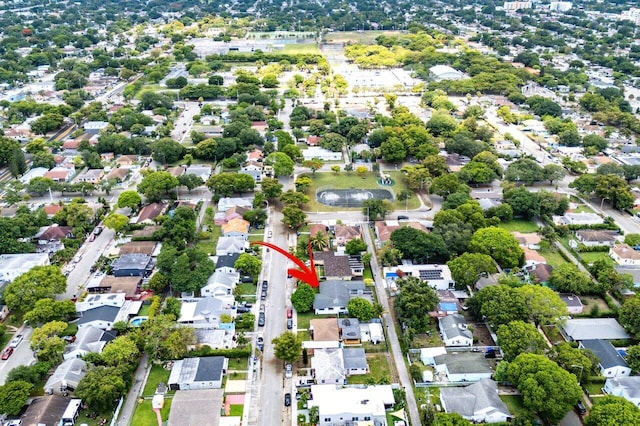 1045 NW 47th Ter, Miami, FL 33127 - aerial view of property's location featuring nearby suburban area