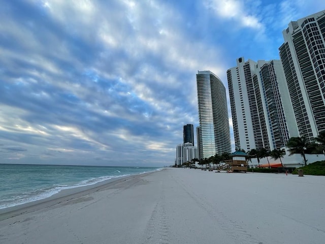 19201 Collins Ave Unit 337, Sunny Isles Beach, FL 33160 - water view with nearby beach