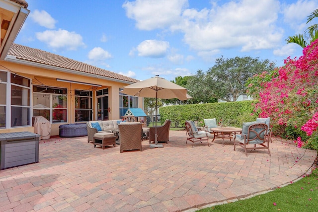 146 Magnolia Way, Tequesta, FL 33469 - view of patio / terrace