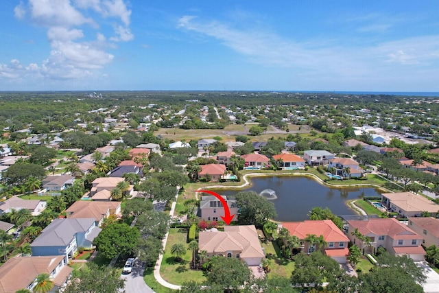 146 Magnolia Way, Tequesta, FL 33469 - aerial view of property's location featuring nearby suburban area and a large body of water