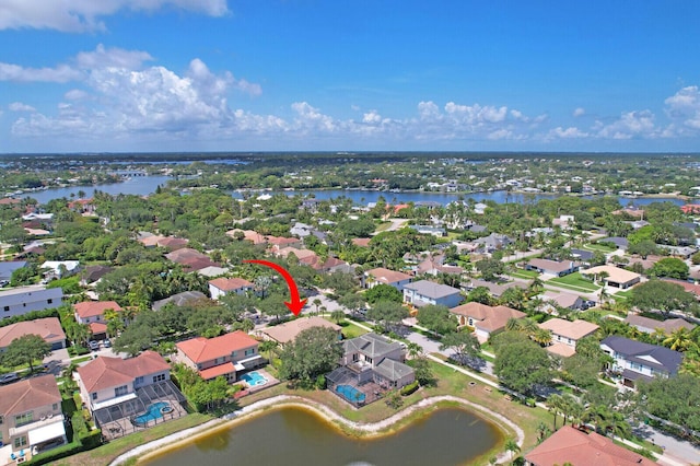 146 Magnolia Way, Tequesta, FL 33469 - view of property location with a large body of water and nearby suburban area