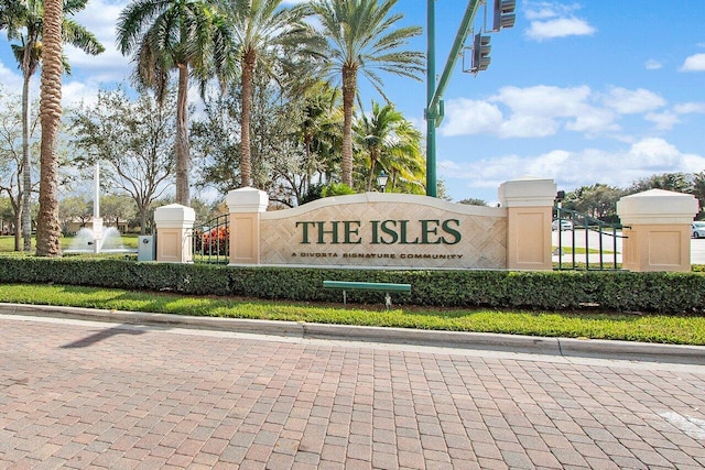 843 Niemen Dr, Palm Beach Gardens, FL 33410 - view of community / neighborhood sign