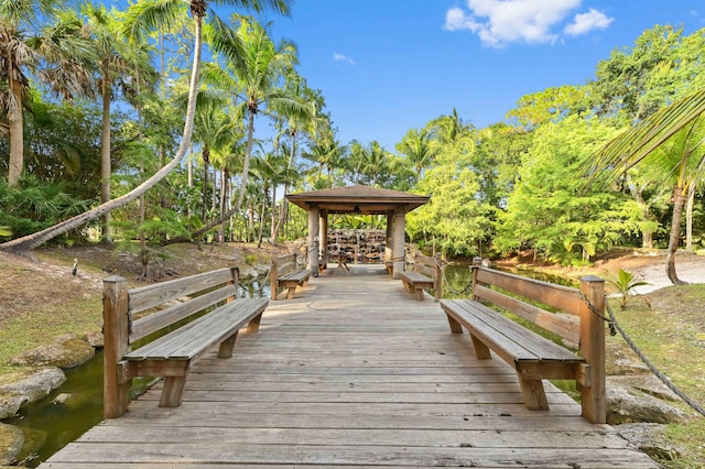 6935 Pioneer Rd, West Palm Beach, FL 33413 - view of community with a gazebo