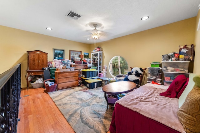 6935 Pioneer Rd, West Palm Beach, FL 33413 - bedroom with recessed lighting and wood finished floors