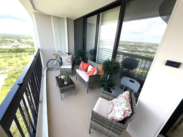 2425 Presidential Way Unit 1804, West Palm Beach, FL 33401 - view of balcony