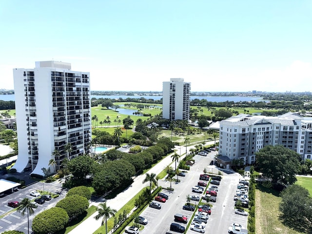 2425 Presidential Way Unit 1804, West Palm Beach, FL 33401 - bird's eye view of a nearby body of water and apartment complex / building