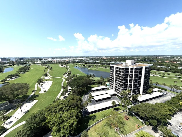 2425 Presidential Way Unit 1804, West Palm Beach, FL 33401 - aerial view of a nearby body of water, a golf course, and apartment complex