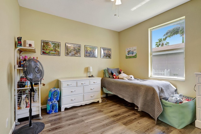 782 NW 16th Pl, Pompano Beach, FL 33060 - bedroom with light wood-style flooring
