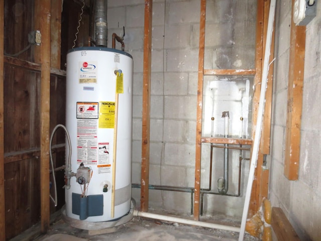 213 Osceola Ave, Fort Pierce, FL 34982 - utilities featuring gas water heater