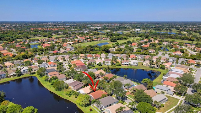 6690 Remington Pl, Lake Worth, FL 33463 - view of property location with a large body of water and nearby suburban area